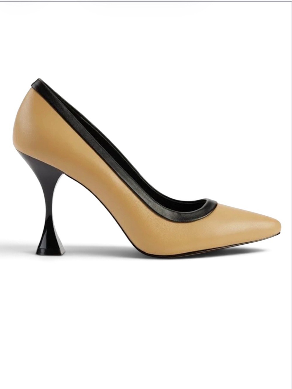 Karl Lagerfeld Paris Lanea Colorblock Leather Pumps Size 7.5